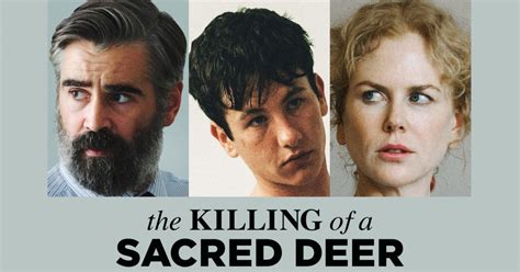 the killing of a sacred deer ysl|killing of a sacred deer movie review.